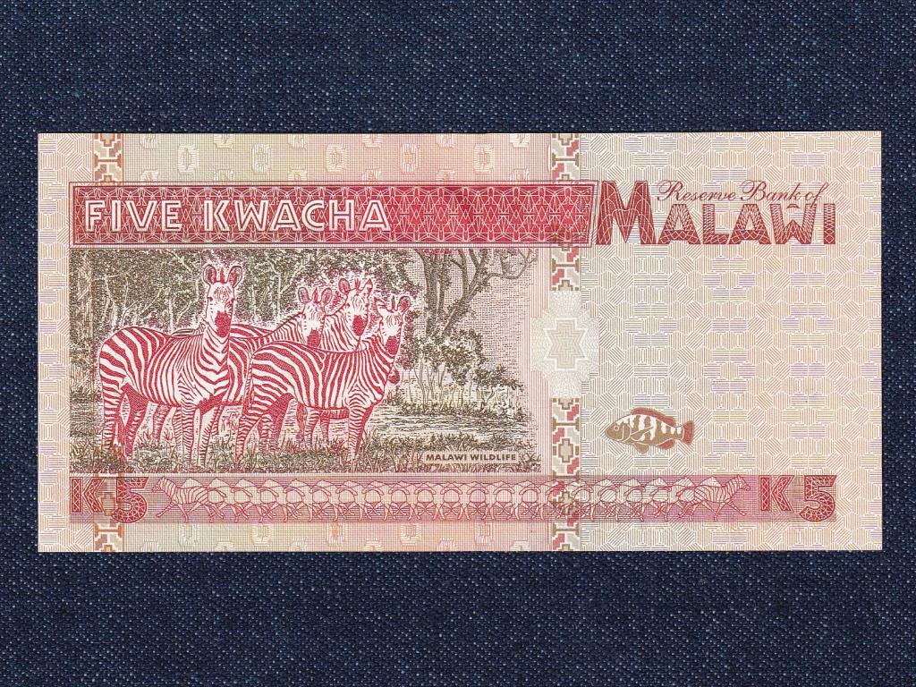 Malawi 5 kwacha bankjegy
