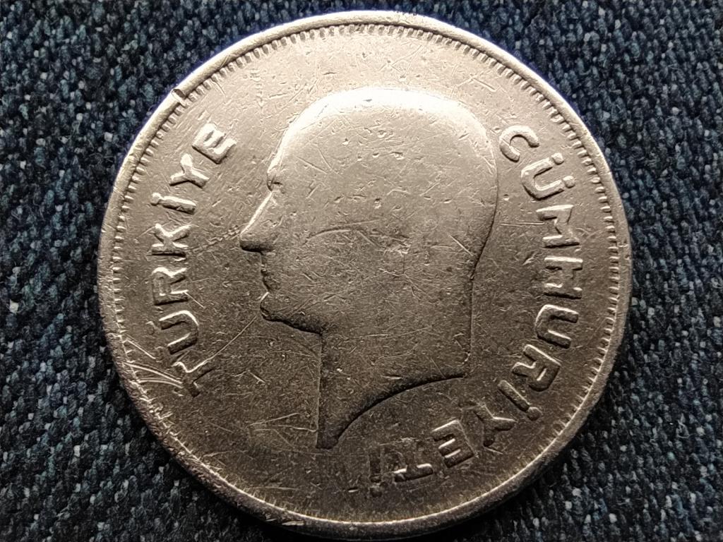 Törökország Köztársaság (1923-) .830 ezüst 50 kurus