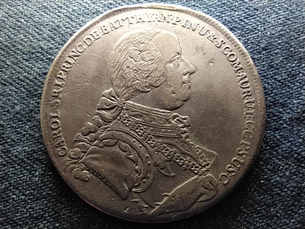 Horvátország Grof Karlo Batthyány bán (1742-1756) ezüst 1 tallér