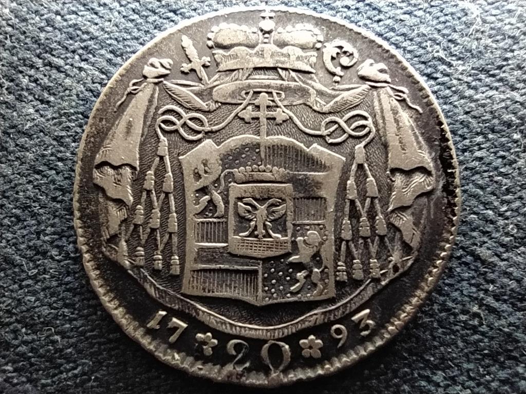 Ausztria Salzburgi Püspökség Hieronymus von Colloredo (1772-1803) ezüst 20 Krajcár