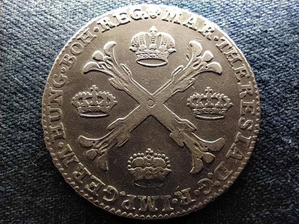 Ausztria Osztrák-Hollandia (Belgium) Mária Terézia (1740-1780) .873 ezüst 1 koronatallér