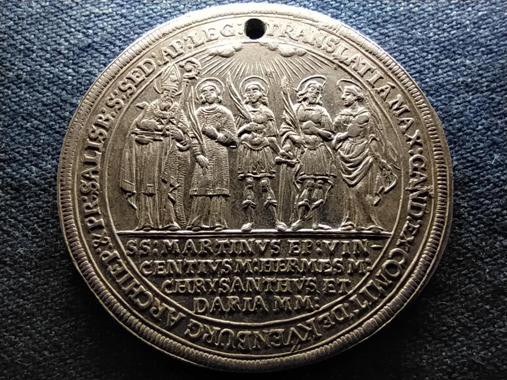 Ausztria Salzburgi Püspökség Max Gandolf von Kuenburg (1668-1687) ezüst 1 Tallér
