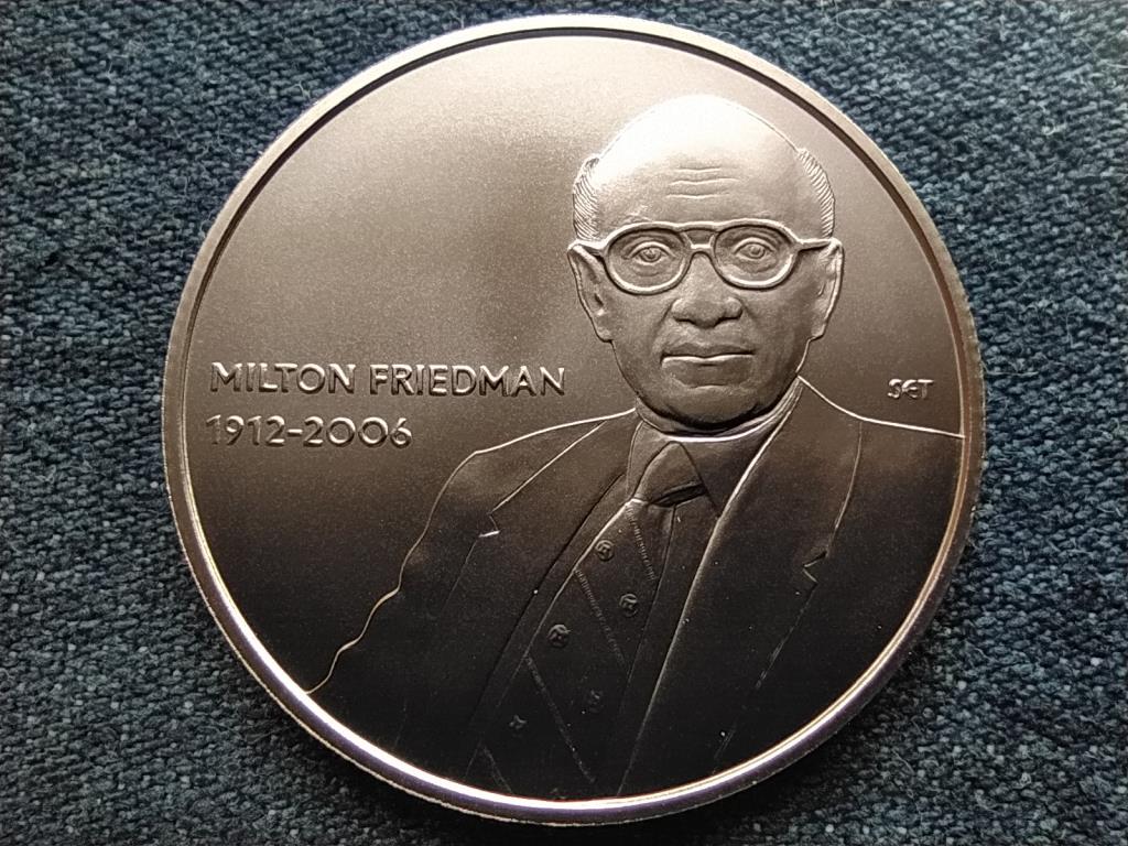 110 éve született Milton Friedman 2000 Forint
