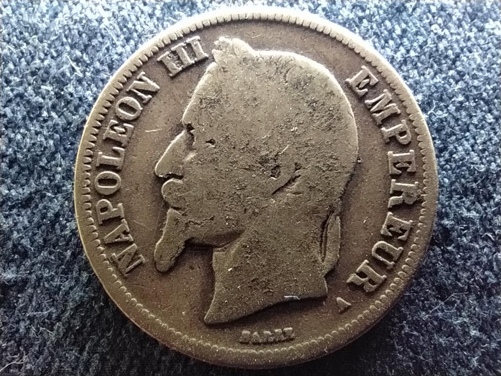 Franciaország III. Napóleon (1852-1870) .835 ezüst 2 frank