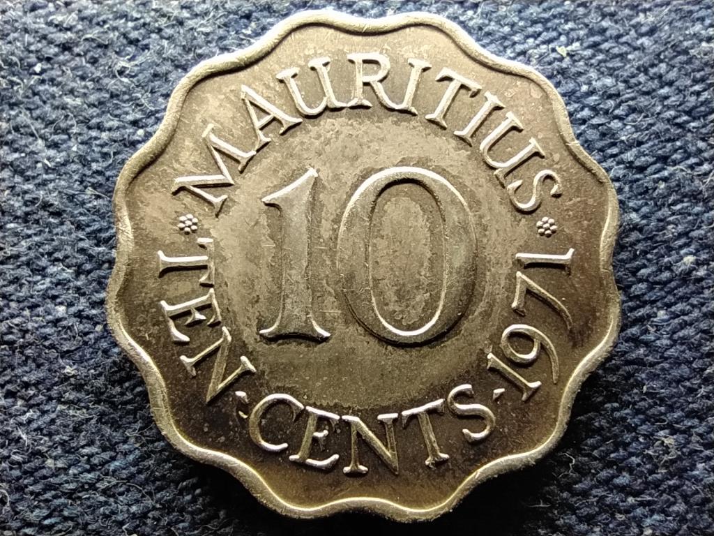 Mauritius II. Erzsébet 10 cent