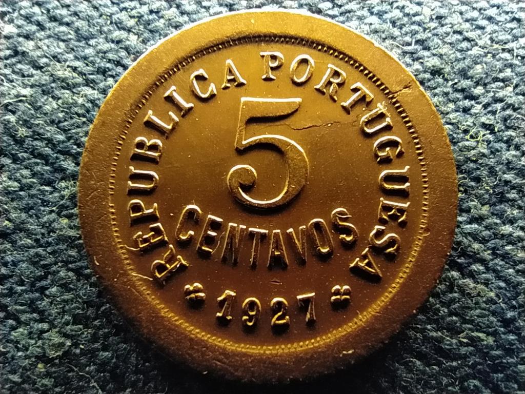 Portugália Első köztársaság (1910-1926) 5 Centavos