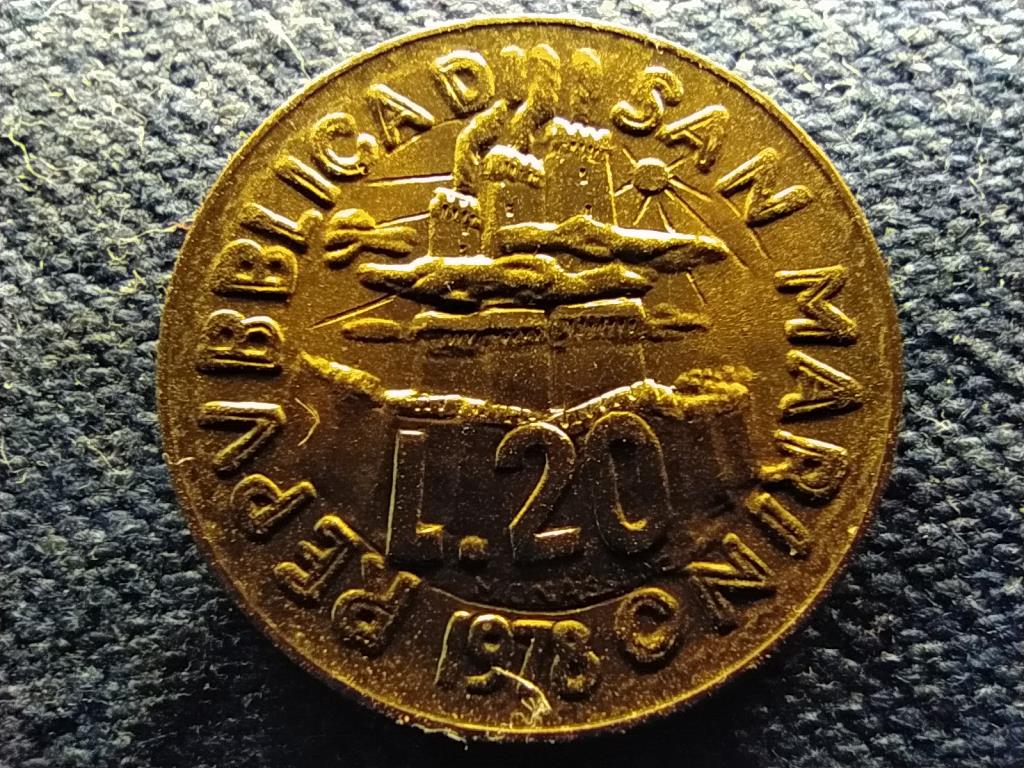 San Marino Köztársaság (1864-) 20 Líra