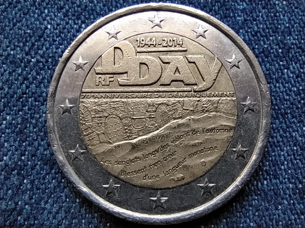 Franciaország A D-DAY 70. évfordulója 2 Euro