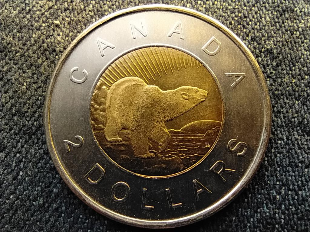 Kanada A Toonie 10. évfordulója 2 Dollár