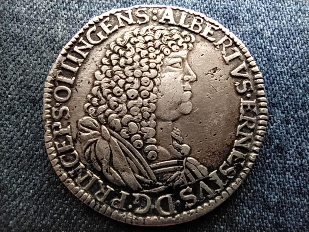 Német Államok I. Albert (1642-1683) ezüst 60 krajcár (2/3 tallér)