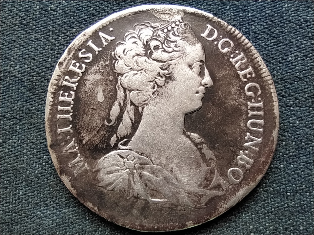 Mária Terézia (1740-1780) .875 ezüst 1 Tallér