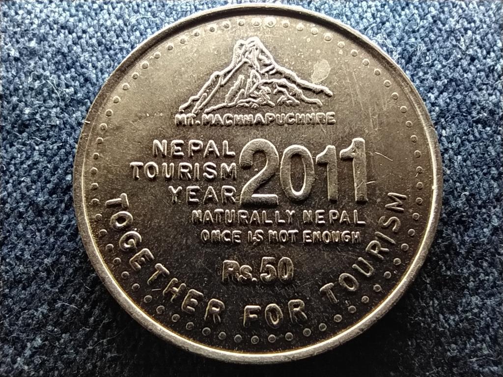 Nepál Turisztikai Év 2011 50 Rúpia