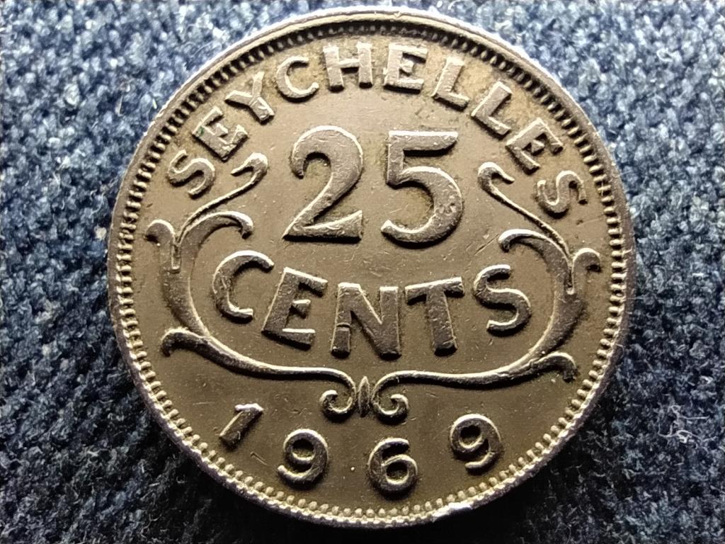 Seychelle-szigetek II. Erzsébet (1952-1976) 25 cent