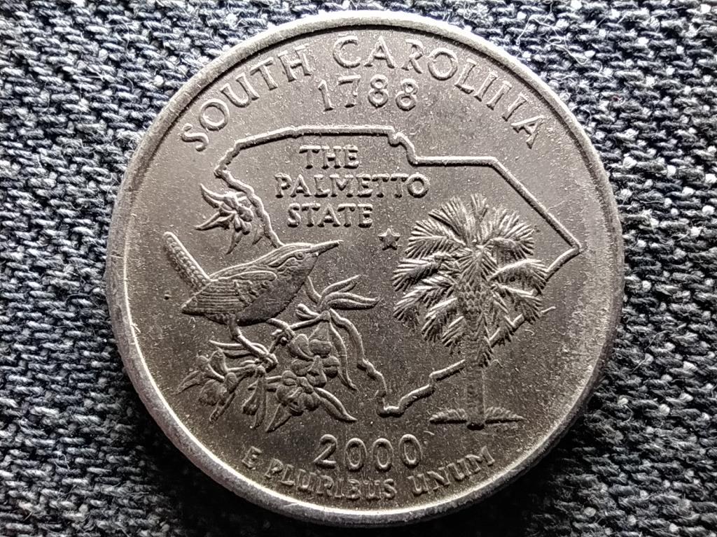 USA 50 State Quarters Dél-Karolina 1/4 Dollár