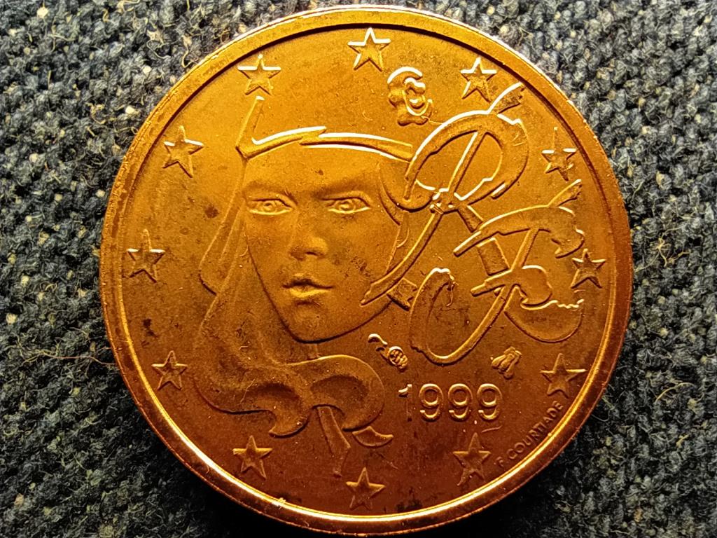Franciaország Ötötdik Köztársaság (1958- ) 2 eurocent
