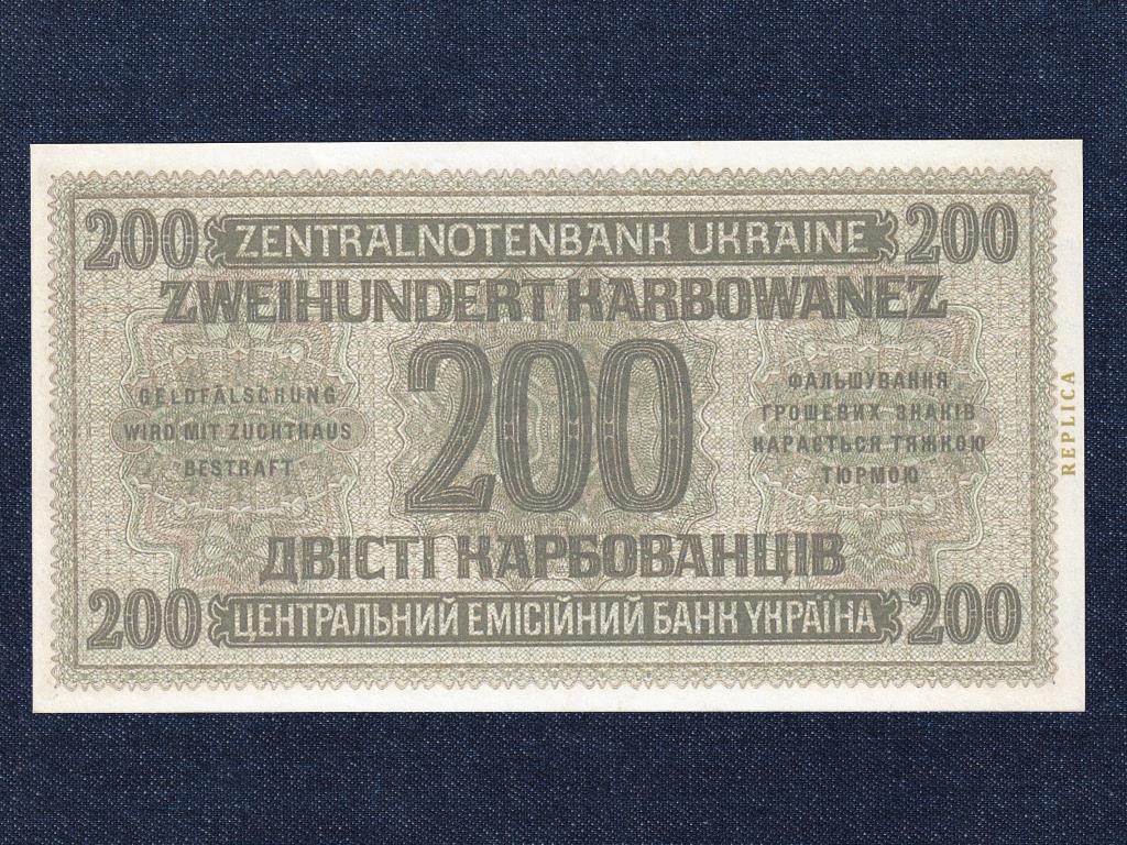 Ukrajna 200 Karbovanec bankjegy