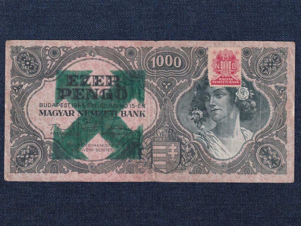 Háború utáni inflációs sorozat (1945-1946) 1000 Pengő bankjegy