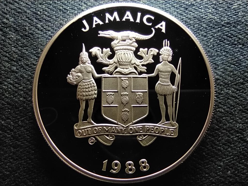 Jamaica Nyári Olimpiai Játékok 1988, Szöul .925 ezüst 25 Dollár