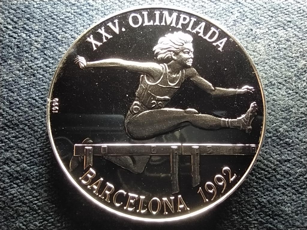 Kuba 25. olimpiai játékok 1992 Barcelona Gátfutás .925 ezüst 10 Pezó