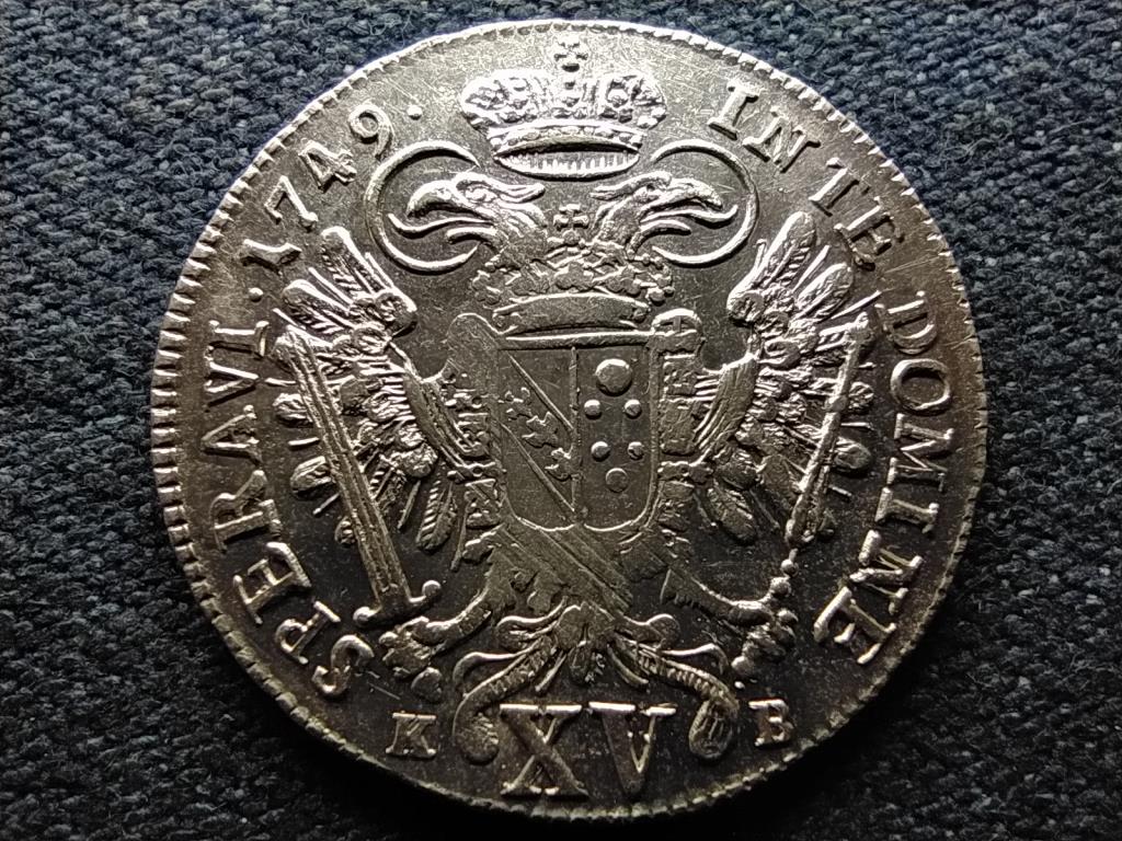 Német-Római Birodalom Franz I. császár (1745-1765) .563 ezüst 15 krajcár