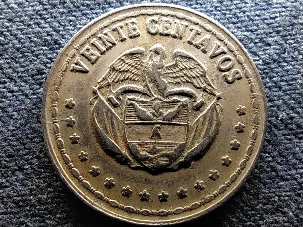 Kolumbia Köztársaság (1886- ) 20 centavo
