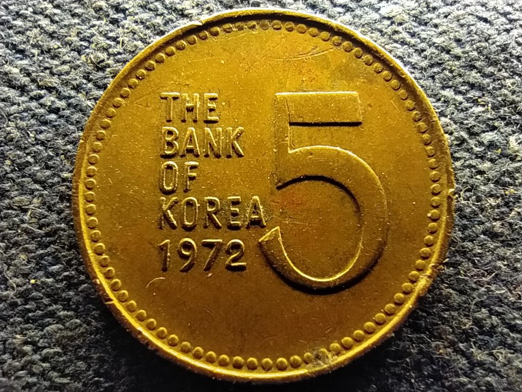 Dél-Korea Köztársaság (1948-0) 5 Won