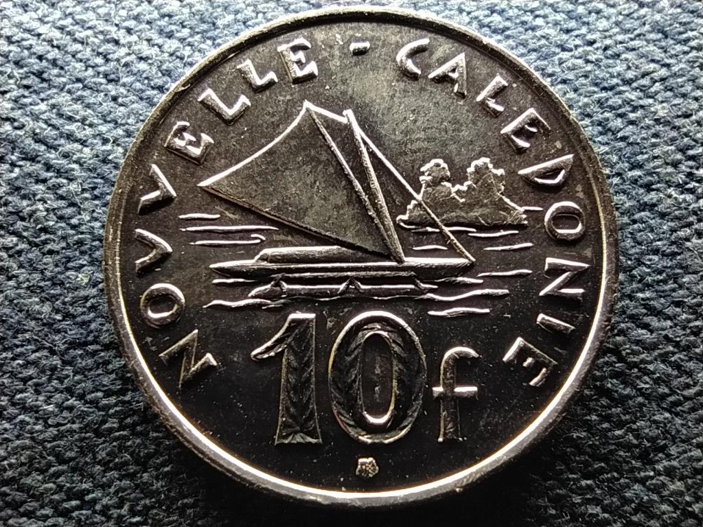 Új-Kaledónia Francia tengerentúli terület (1946-tól) 10 frank