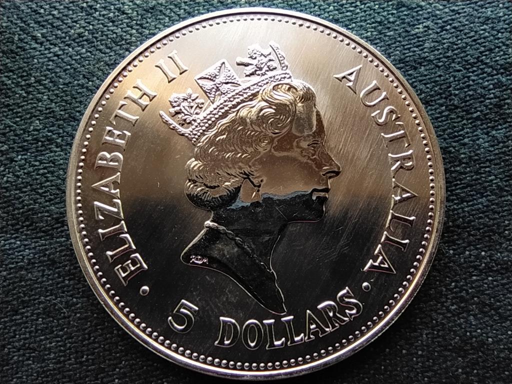 Ausztrália Ausztrál kakadu .999 ezüst 5 Dollár