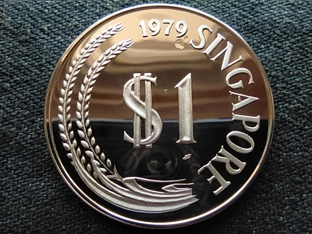 Szingapúr Köztársaság (1967- ) .925 ezüst 1 dollár