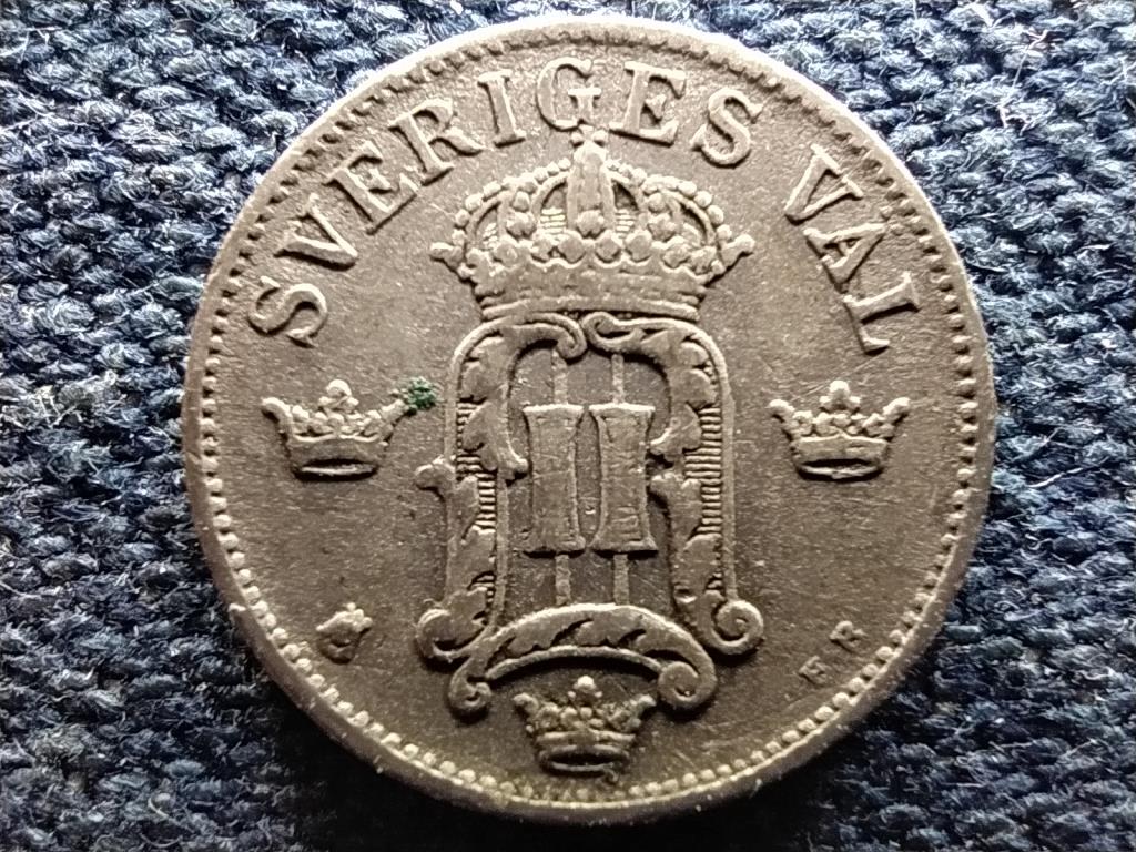 Svédország II. Oszkár (1872-1907) .400 ezüst 10 Öre