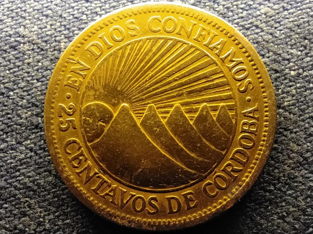 Nicaragua Köztársaság (1821- ) 25 centavo