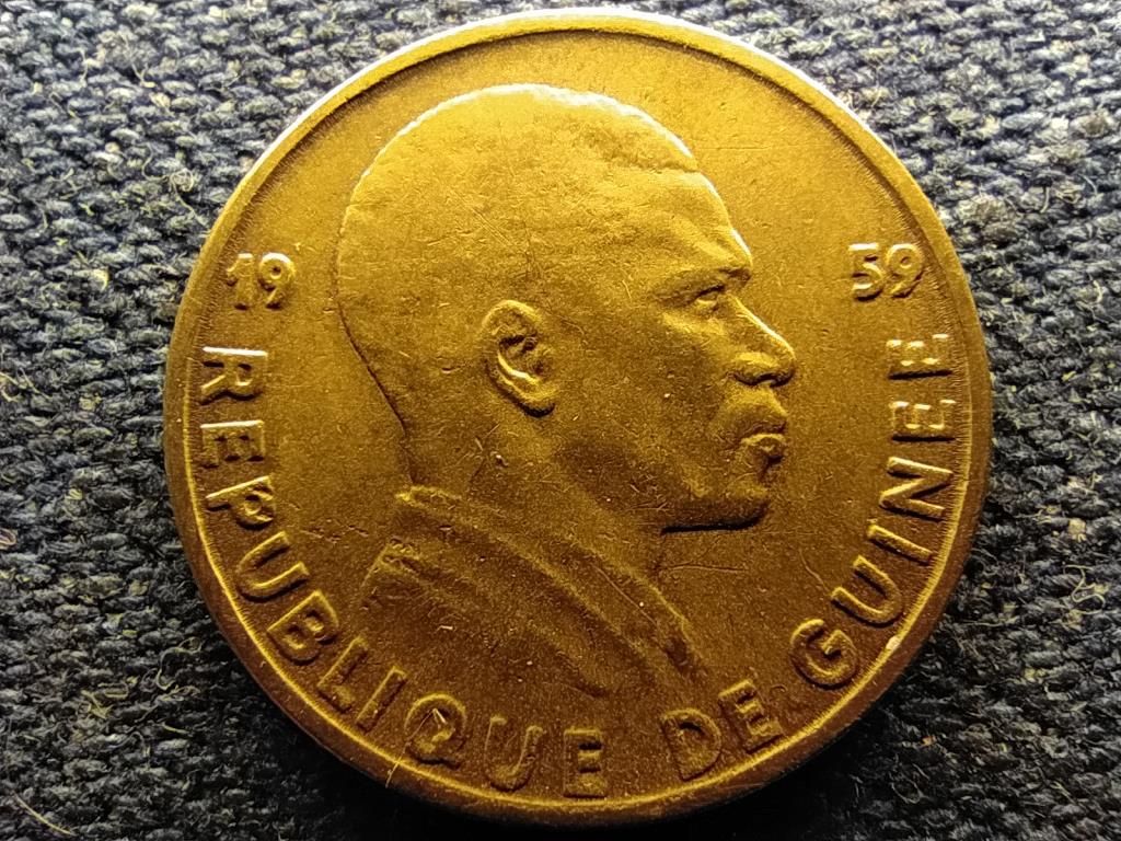 Guinea Köztársaság (1958-) 5 guineai frank