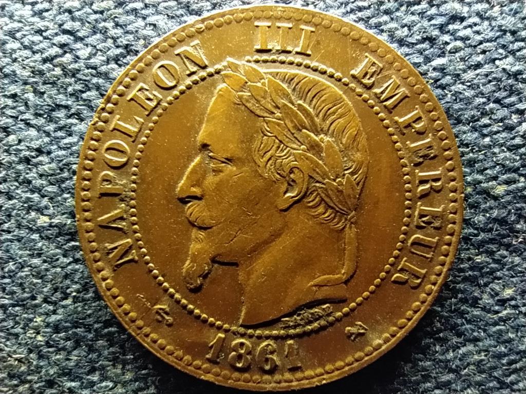 Franciaország III. Napóleon (1852-1870) 2 Centimes