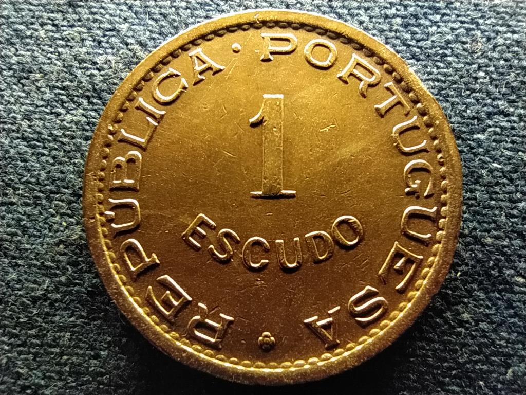 Sao Tomé és Principe Portugália tengerentúli tartománya (1951-1975) 1 escudo
