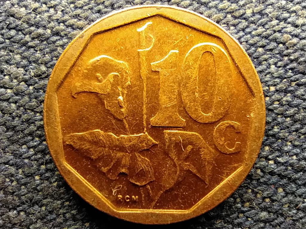 Dél-Afrikai Köztársaság Afrika Borwa 10 Cent