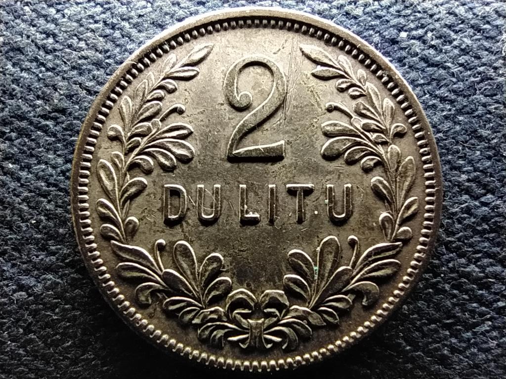 Litvánia Köztársaság (1918-1940) .500 ezüst 2 litu