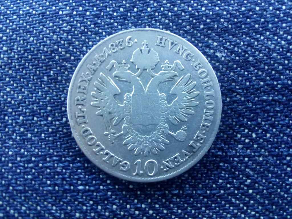 Ausztria V. Ferdinánd (1835-1848) .500 ezüst 10 Krajcár