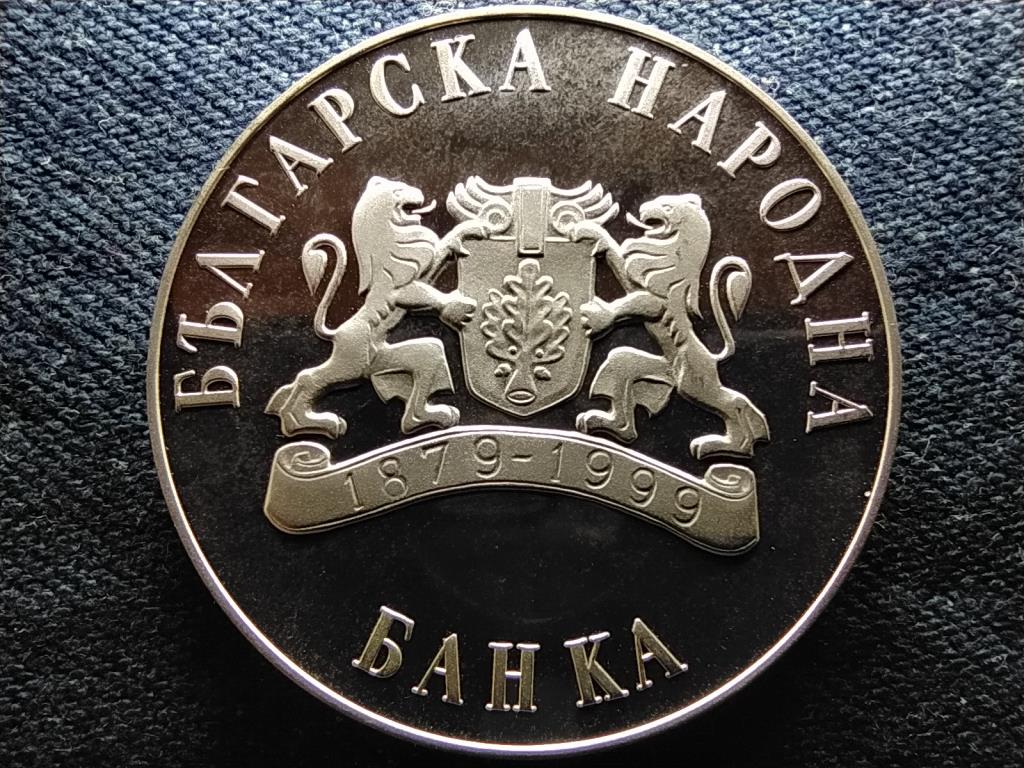 Bulgária Veszélyeztett Vadvilág Oroszlánfóka .925 ezüst 10 Leva