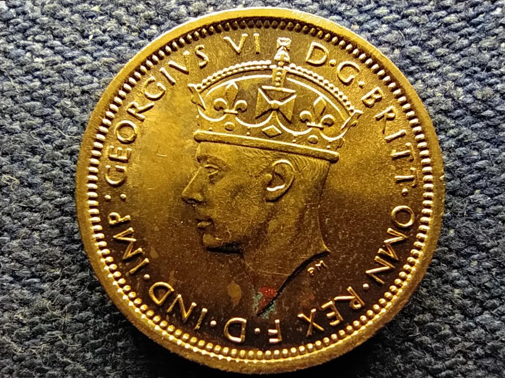 Brit Nyugat-Afrika VI. György (1936-1952) 6 penny