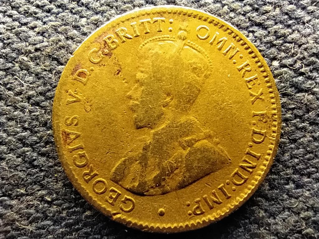 Brit Nyugat-Afrika V. György (1910-1936) 3 penny