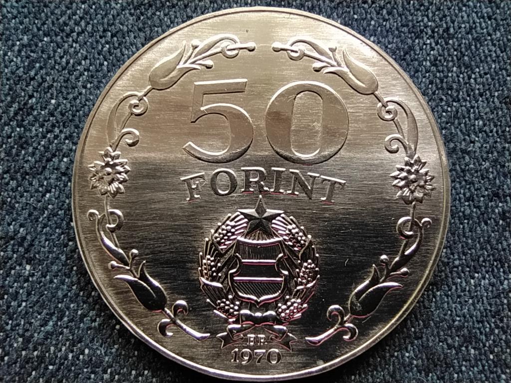 25 éves a Felszabadulás .640 ezüst 50 Forint