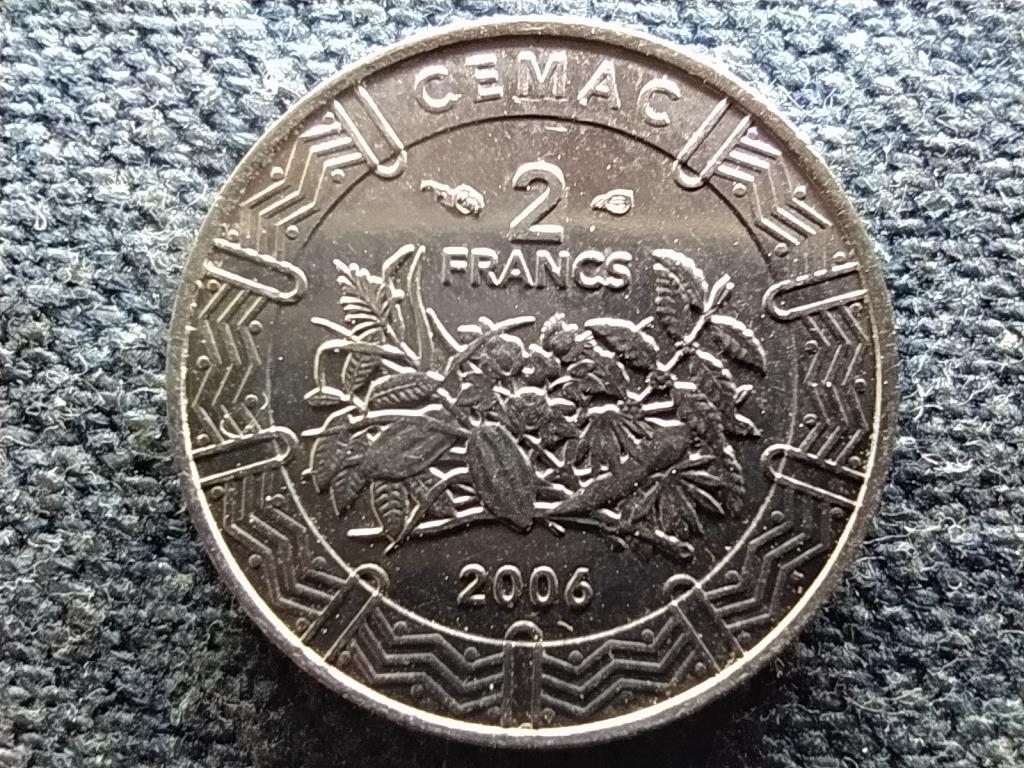 Közép-afrikai Államok 2 frank
