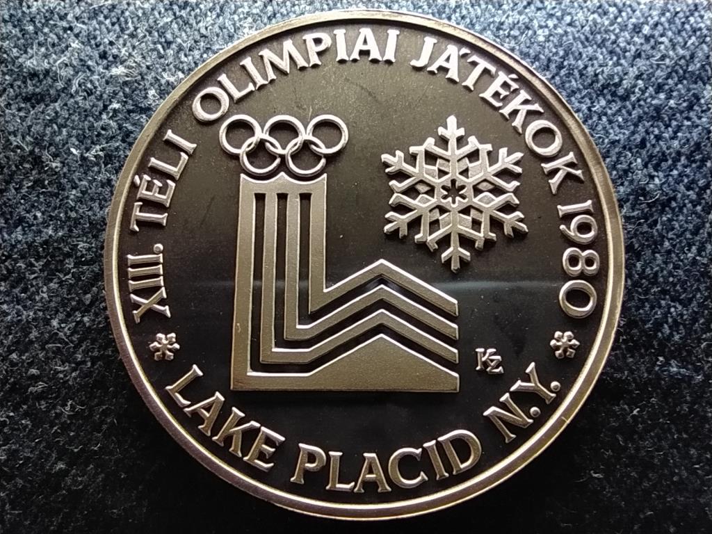XIII. Téli olimpiai játékok Lake Placid .640 ezüst 200 Forint