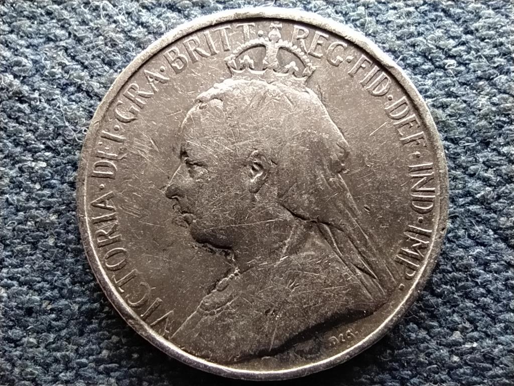 Ciprus Viktória (1879-1901) .925 ezüst 4 1/2 piaszter