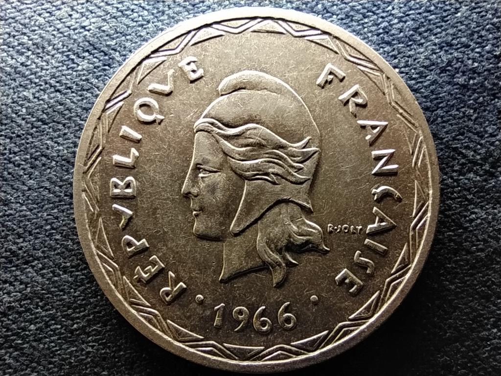Vanuatu Angol-francia társasház (1906-1980) .835 ezüst 100 frank