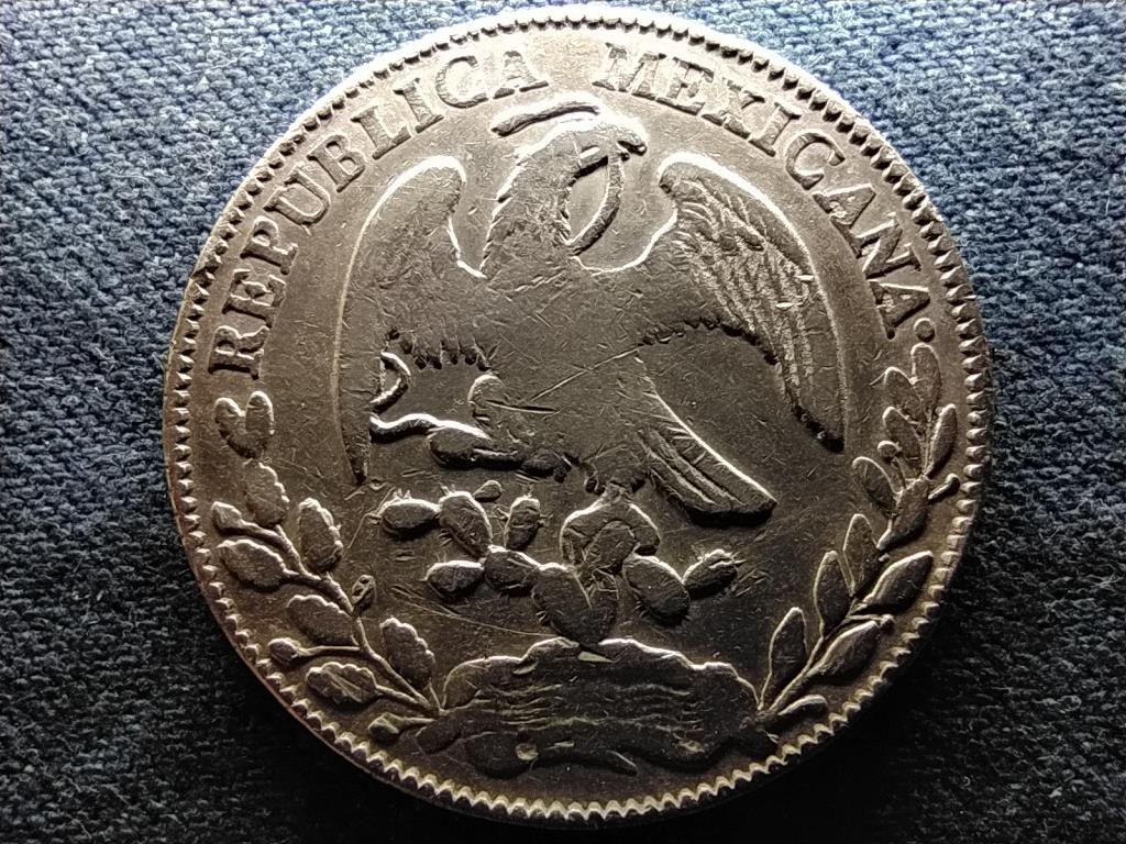 Mexikó Szövetségi Köztársaság (1823-1905) .903 ezüst 8 real