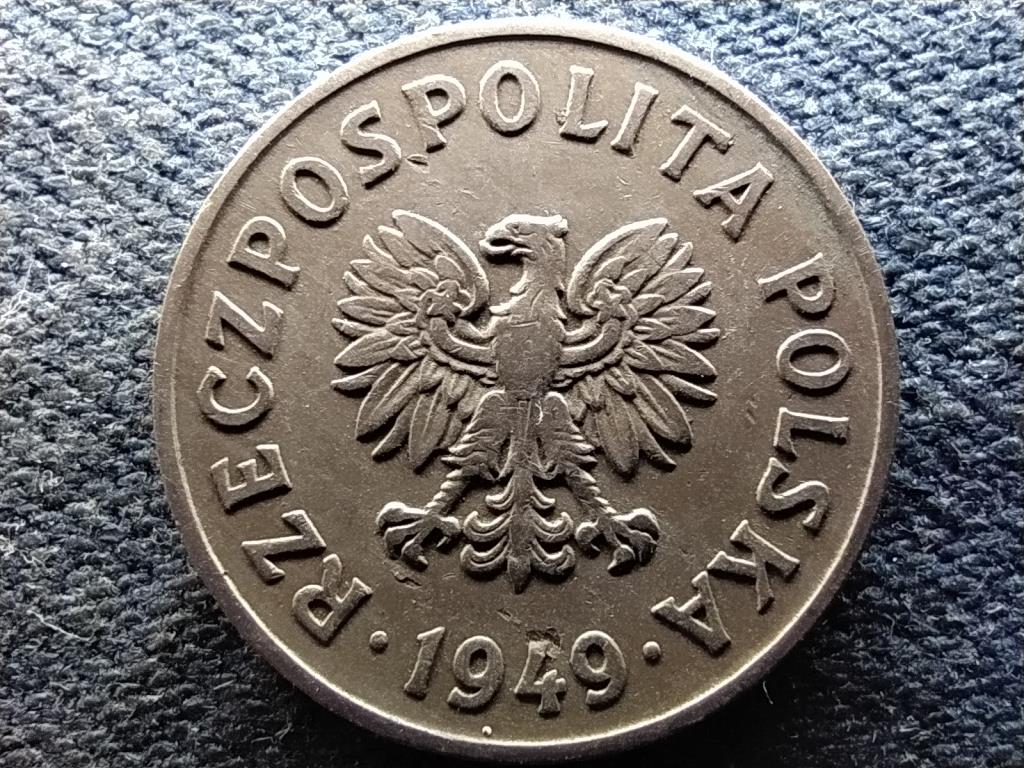 Lengyelország Második Köztársaság (1944-1952) 50 groszy réz-nikkel