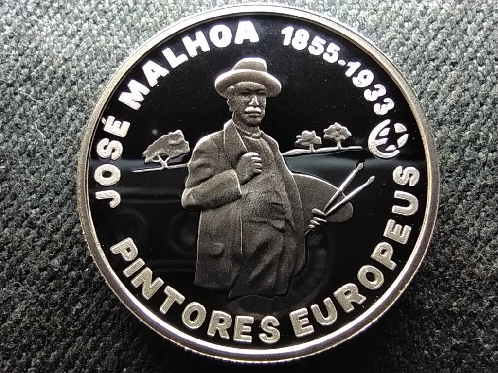 Portugália José Malhoa .925 ezüst 2 1/2 Euro