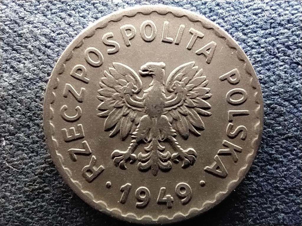 Lengyelország Második Köztársaság (1944-1952) 1 Zloty réz-nikkel