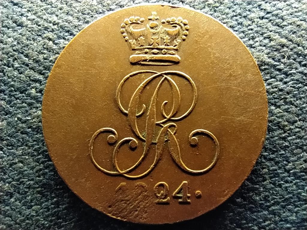 Német Államok Hannoveri Királyság IV. György (1820-1830) 2 pfennig